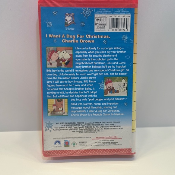 Peanuts Classic VHS 2003 - Picture 2 of 3